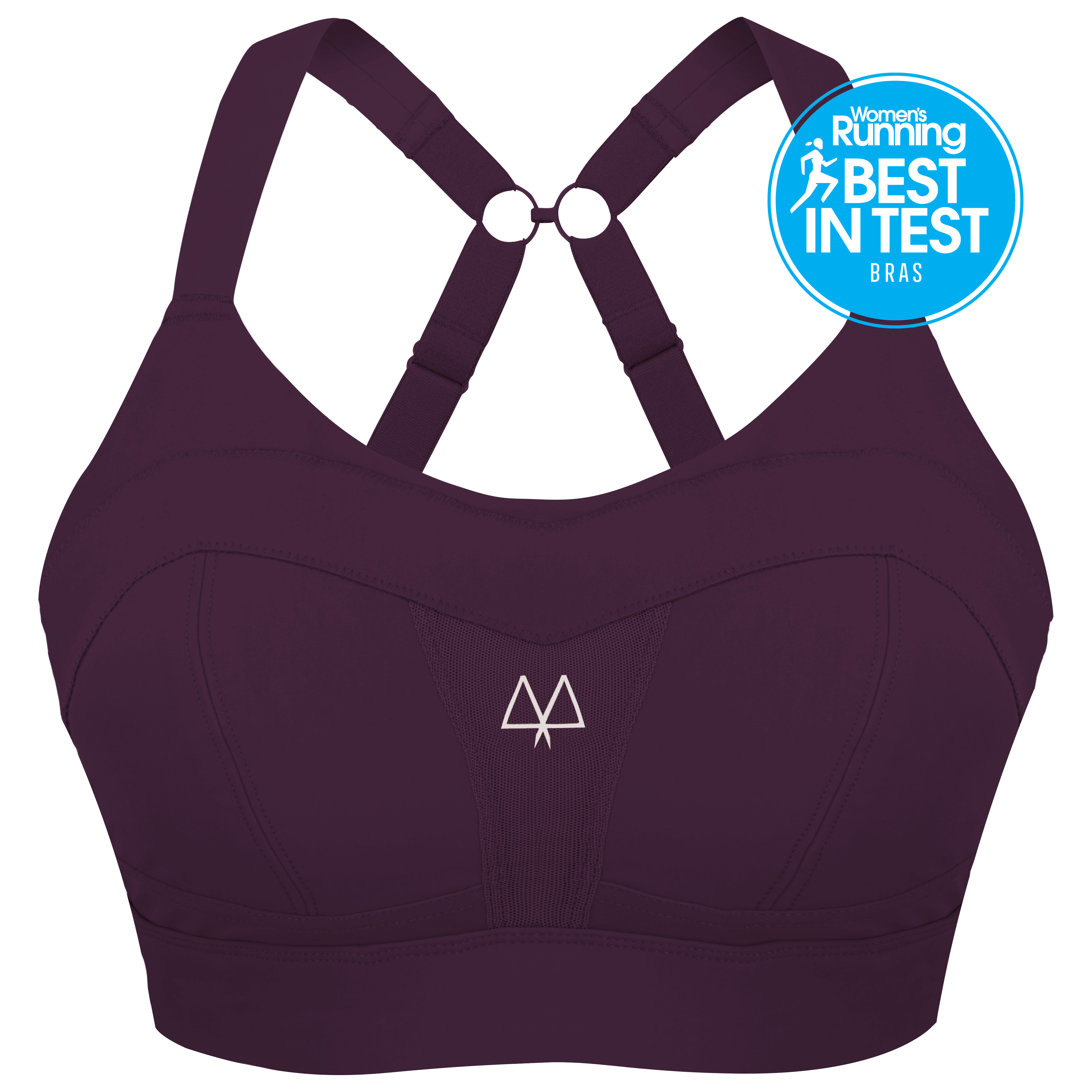 MAAREE Plum Solidarity High Impact Sports Bra Best in Test