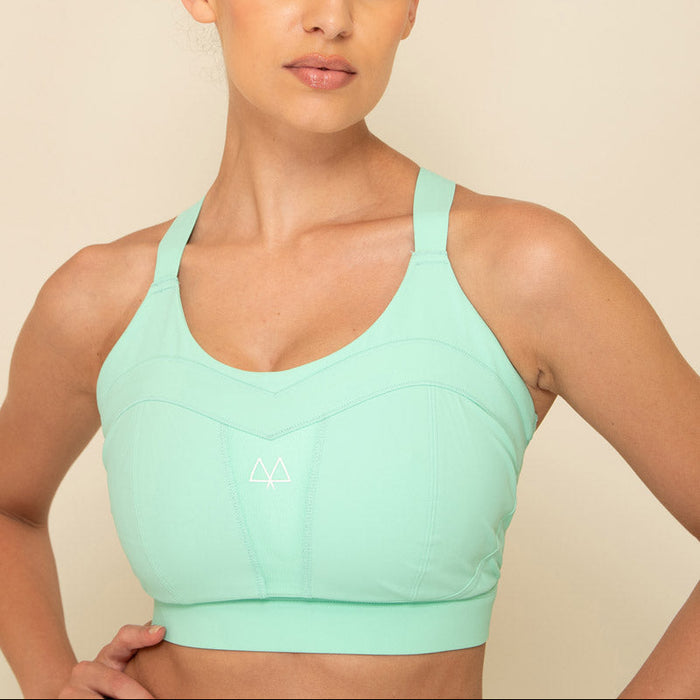 Maaree solidarity high impact sports bra mint